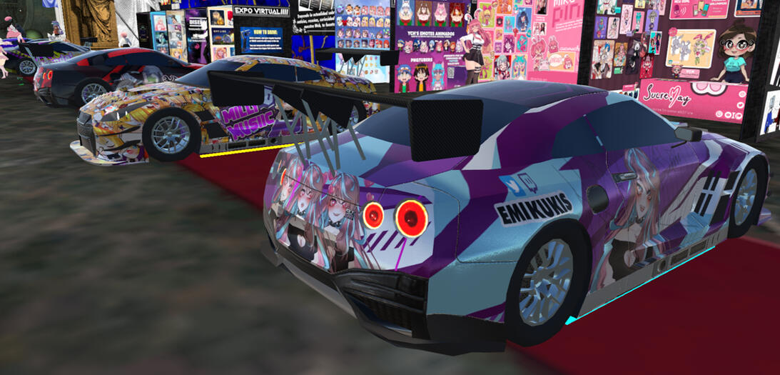 Commission 3D Car Model for ExpoVirtual